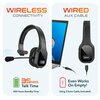 Delton 20X Professional Wireless Computer Headset w/ Mic Bluetooth Wireless Headset DBTHEAD20XBNDL